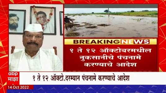 Abdul Sattar on Rain Loss : नुकसानग्रस्त भागाचे पंचनामे पूर्ण झाल्यानंतर मदतीचा निर्णय घेणार