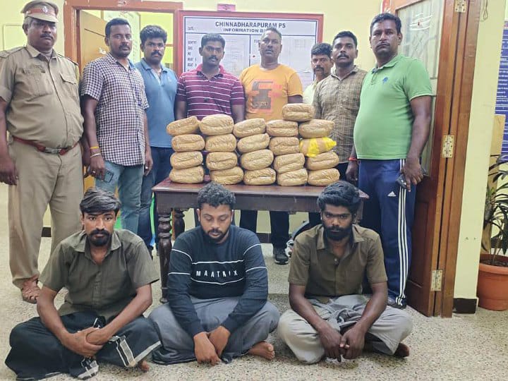 Crime: அடிமாடுகள் கடத்தும் தோரணையில் கஞ்சா கடத்தல்; கரூரில் சிக்கிய கடத்தல் கும்பல்