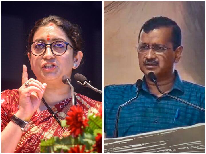 Smriti Irani open Challenge to cm arvind kejriwal on gopal italia controversial statement Pm Modi स्मृति ईरानी ने सीएम अरविंद केजरीवाल को दी चुनौती, कहा- गुजरात में AAP का राजनीतिक भविष्य तय