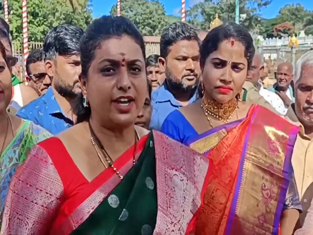 Tirumala Minister Rk Roja fires on Pawan Kalyan Chandrababu Unstoppable show supports three capitals DNN Minister Roja : అన్ స్టాపబుల్ షోలో బావబామ్మర్దుల అబద్దాలు, మంత్రి రోజా ఫైర్