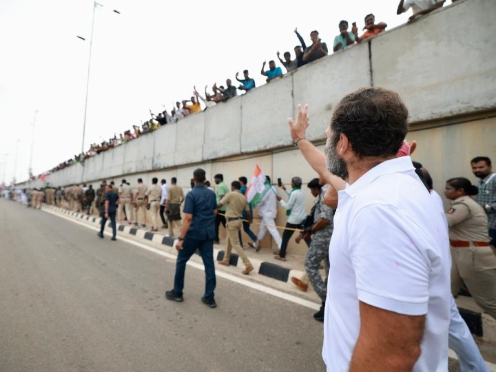 Bharat Jodo Yatra: भारत जोड़ो यात्रा का 37वां दिन, कर्नाटक के रामपुरा से हुई यात्रा की शुरुआत