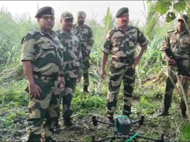 Punjab: BSF Troops Shoot Down Pakistani Drone At IB In Gurdaspur, Massive Search Op Launched Punjab: BSF Troops Shoot Down Pakistani Drone At IB In Gurdaspur, Massive Search Op Launched