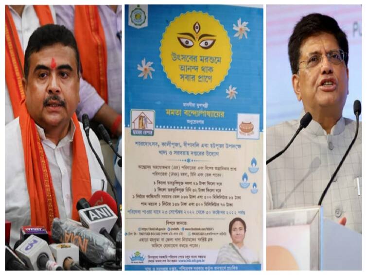 West Bengal Suvendu Adhikari Writes To Piyush Goyal On 'State Govt's Deceptive Manoeuvre To Mislead People' West Bengal: Suvendu Adhikari Writes To Piyush Goyal On 'State Govt's Deceptive Manoeuvre To Mislead People'