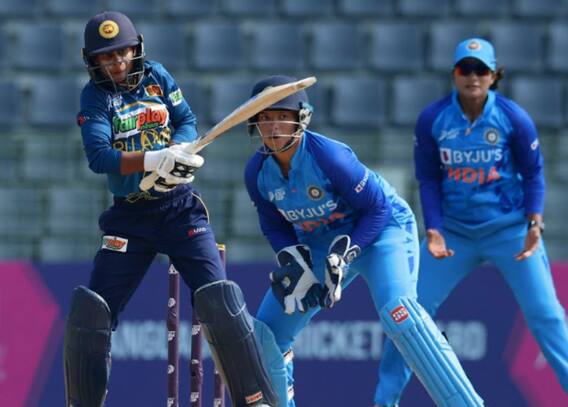 Women’s Asia Cup 2022 Final IND vs SL : શ્રીલંકાએ ભારતને જીતવા આપ્યો 66 રનનો લક્ષ્યાંક, માત્ર બે ખેલાડી જ પહોંચી શક્યા ડબલ આંકડામાં