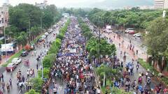 In Pics : విశాఖ తీరంలో పోటెత్తిన జనం, రాజధాని కోసం గర్జన