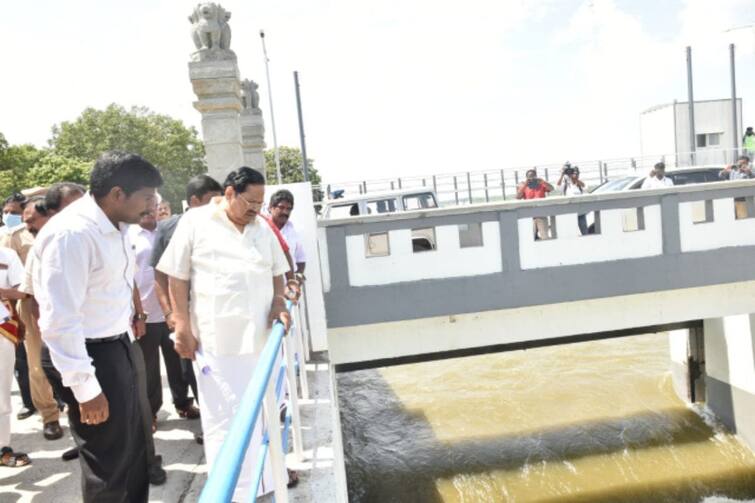 AIADMK regime did not save even a drop of water in Mettur Sarabanga project - Minister Duraimurugan interview அதிமுக ஆட்சியில் மேட்டூர் சரபங்கா திட்டத்தில் ஒரு துளி நீரை கூட சேமிக்கவில்லை -அமைச்சர் துரைமுருகன்