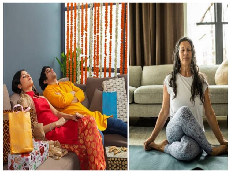 Busy In Festive Arrangements, Say Goodbye To Stress With 'One Minute' Yoga Asanas