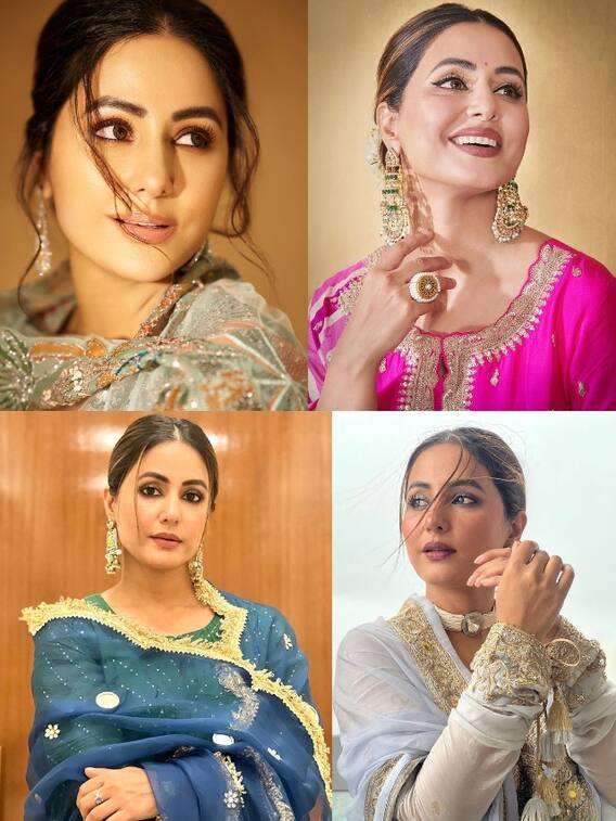 हिना खान का सूट कलेक्शन, देखा क्या?