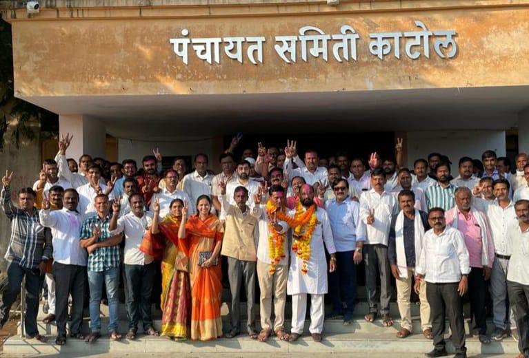 Nagpur Panchayat Samiti Elections : प्रदेशाध्यक्षांच्या जिल्ह्यात भाजपला धक्का, 13 पंचायत समितीत एकही सभापती नाही