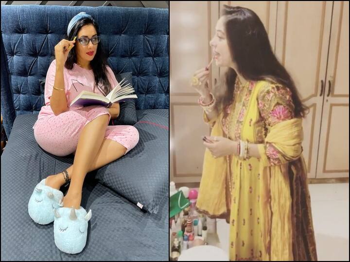 एक्ट्रेस ने अपने बेडरूम में ब्लू किंग साइज मखमली बेड रखा है. यहां उनका मेकअप रूम भी है. बेडरूम के अंदर व्हाइट फर्नीचर्स का इस्तेमाल किया गया है.