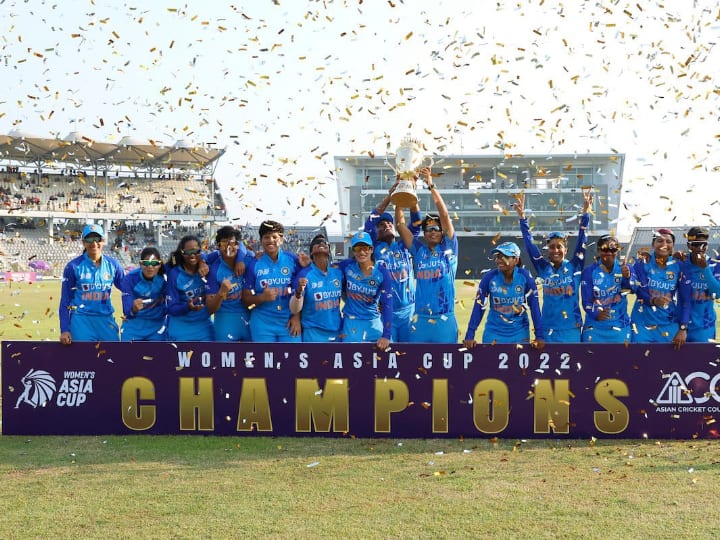 Ind vs SL Women Asia Cup Virat Kohli, Sachin Tendulkar Tweet On India Win Women Asia Cup Final Virat Kohli, Sachin Tendulkar React To India's Historic Win In Women's Asia Cup Final