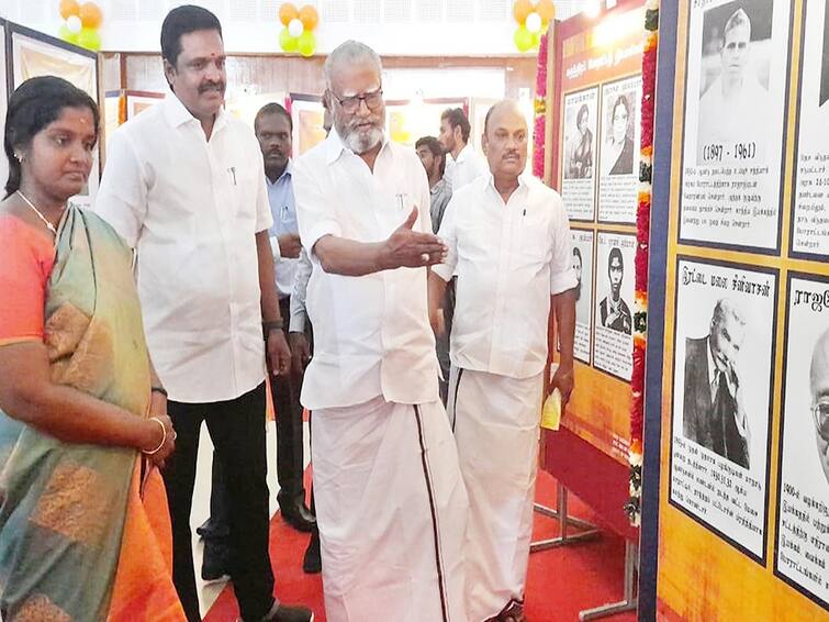Photo Exhibition of Unknown Freedom Fighters began in Tanjore TNN தஞ்சையில் அறியப்படாத சுதந்திர போராட்ட வீரர்கள் புகைப்பட கண்காட்சி