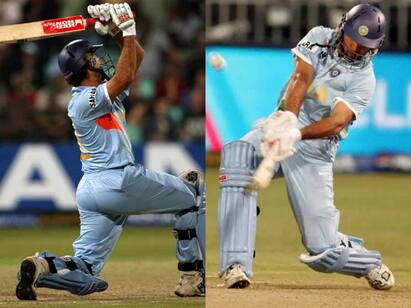 t20 List of Batsmen to Score Most Runs In One Over In ICC T20 World Cup T20 World Cup: ஒரு ஓவரில் ஆட்டத்தின் போக்கையே மாற்றி அதிக ரன்கள் விளாசிய ஜாம்பவான்கள் ஒரு பார்வை!