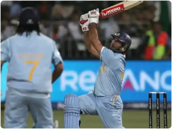 जब युवराज सिंह से उलझे एंड्रयू फ्लिंटॉफ- टी20 विश्व कप 2007 में इंग्लैंड के खिलाफ मैच में युवराज सिंह ने स्टुअर्ट ब्रॉड के 1 ओवर में 6 छक्के जड़े, लेकिन इससे पहले एंड्रयू फ्लिंटॉफ और युवराज सिंह के बीच विवाद हुआ था. कथित तौर पर एंड्रयू फ्लिंटॉफ ने युवराज सिंह को कहा था कि 'यहाँ आओ, मैं तुम्हारी गर्दन काट दूंगा.' (फोटो क्रेडिट- सोशल मीडिया)