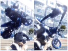 सड़क पर स्टंटबाजी साबित हुई महंगी, टक्कर लगते ही हवा में उड़ा शख्स