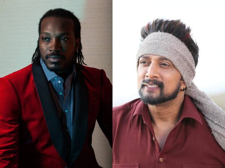 Sudeep Kiccha Chris Gayle launches first edition Super 10 league Cricket Chris Gayle: சூப்பர் 10 லீக்கின் முதல் பதிப்பு... தொடக்கி வைத்த சுதீப், கிரிகெட்டர் கிறிஸ் கெயில்!