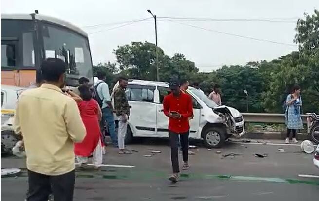 शिवशाही बस बोरिवलीवरुन साताऱ्याच्या दिशेने जात होती.