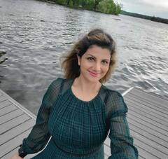 Rambha: పకృతి అందాలను ఆస్వాదిస్తున్న రంభ!