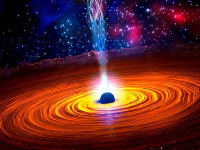 black hole explosion