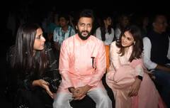 Lakme Fashion Week: ਮੈਚਿੰਗ ਪਹਿਰਾਵੇ 'ਚ ਖੂਬਸੂਰਤ ਦਿੱਖੇ ਰਿਤੇਸ਼-ਜੇਨੇਲੀਆ