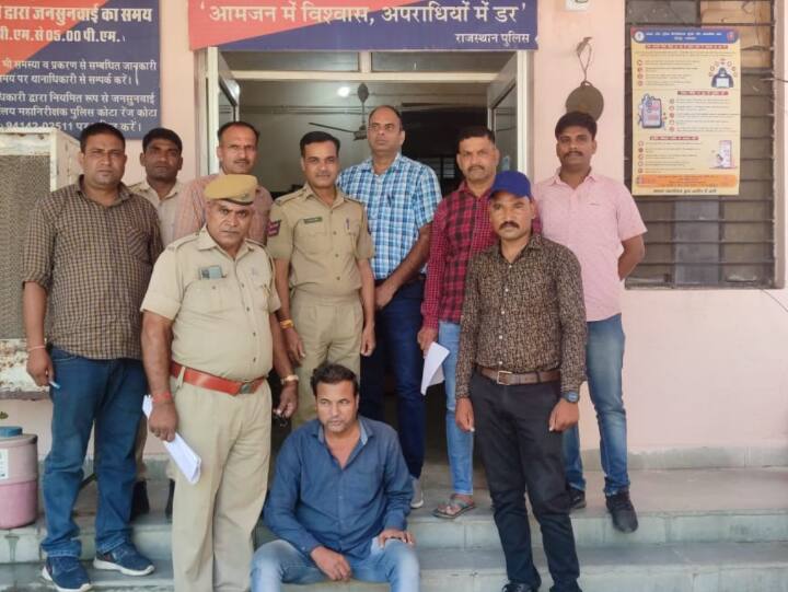 Rajasthan Prisoner Raghuveer Meena who escaped from parole arrested after 4 years ann Baran News: पैरोल के बाद चार साल से फरार कैदी कोटा से गिरफ्तार, मर्डर केस में काट रहा था सजा