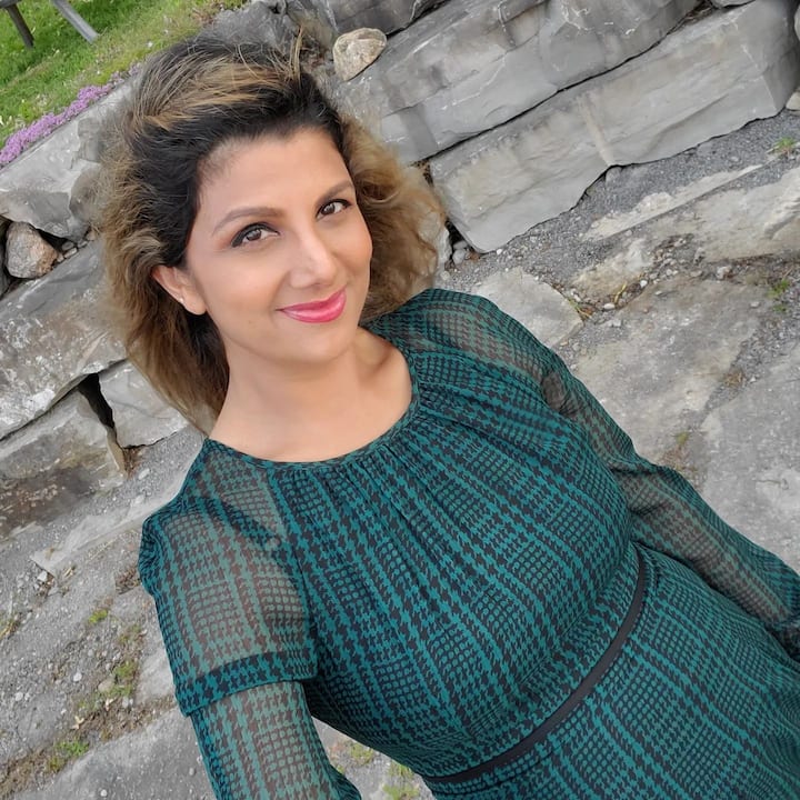 కార్తి హీరోగా నటిస్తున్న ‘సర్దార్’ చిత్రంలో రంభ కీలకపాత్ర పోషిస్తున్నట్టు సమాచారం. Photo@Rambha Indrakumar/instagram