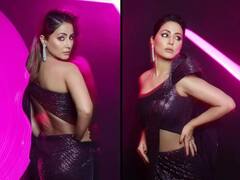 Hina Khan Pics: હિના ખાનના આ ડ્રેસને જોતાં કન્ફ્યુઝ થઈ જોશો, સાડી અને વનપીસનું આ કેવું કોમ્બિનેશન