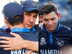 श्रीलंका पर ऐतिहासिक जीत के बाद इमोशनल हुए नामीबिया के कप्तान, कई खिलाड़ियों की आंखें हुईं नम