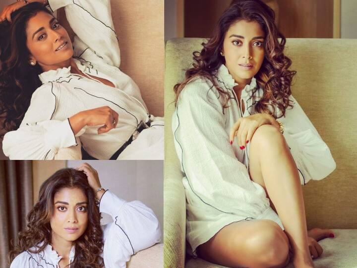 Shriya saran latest photos : நடிகை ஸ்ரேயா சரணின் எக்ஸ்க்ளுசிவ் போட்டோஷூட் !