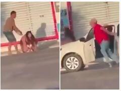 ਸੜਕ ਕਿਨਾਰੇ ਵਿਅਕਤੀ ਨੇ ਕੀਤੀ ਬੇਰਹਿਮੀ ਨਾਲ ਔਰਤ ਦੀ ਕੁੱਟਮਾਰ, ਭਰਾਵਾਂ ਨੇ ਆ ਕੇ ਬੰਦੇ ਦਾ ਕੱਟਾਪਾ ਚਾੜਿਆ, ਵੇਖੋ Viral Video