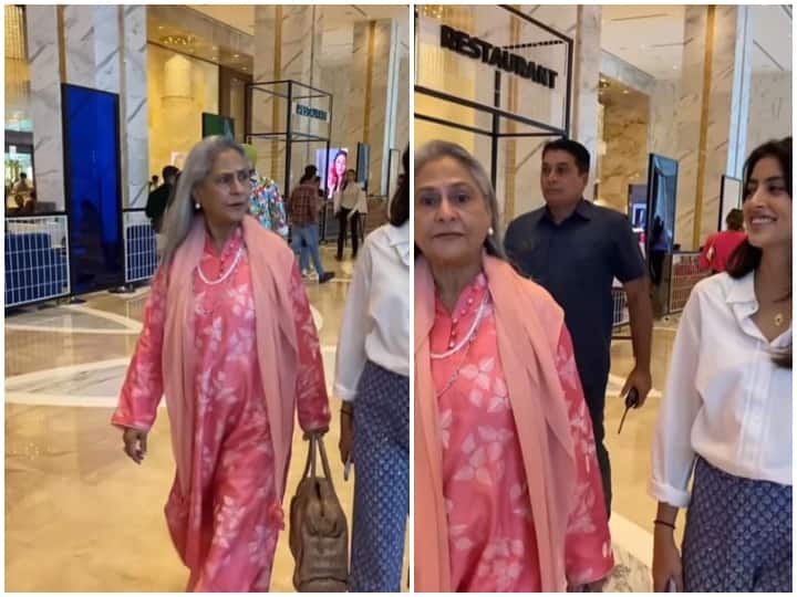 Jaya Bachchan gets angry on paparazzi again during Lakme Fashion Week Video Viral पैपराजी पर फिर भड़कते हुए बोलीं Jaya Bachchan- कौन हो तुम? यूजर्स ने क्लास लगाते हुए कहा- 'इन्हें लाइमलाइट क्यों देते हो'