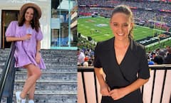 IND vs AUS: ਟੀਮ ਇੰਡੀਆ ਦੇ ਅਭਿਆਸ ਮੈਚ 'ਚ ਇਸ ਮਹਿਲਾ ਐਂਕਰ ਨੇ ਲਾਇਆ ਗਲੈਮਰ ਦਾ ਤੜਕਾ, ਖੂਬਸੂਰਤੀ ਦੇਖ ਤੁਸੀਂ ਵੀ ਹਾਰ ਜਾਵੋਗੇ ਦਿਲ!