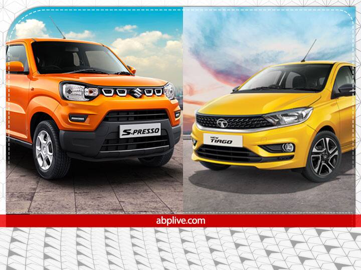 CNG Cars Comparison: मारुती एस-प्रेसो या टाटा टिआगो कौन-सी CNG कार है बेहतर, देखें कंपेरिजन Maruti suzuki e presso cng vs tata tiago cng comparison see which one is better CNG Cars Comparison: मारुती एस-प्रेसो या टाटा टिआगो कौन-सी CNG कार है बेहतर, देखें कंपेरिजन