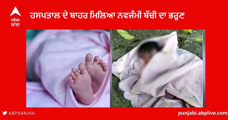 Newborn girl found : Newborn girl found inoutside private hospital ESI in Amritsar near Police Station Newborn girl found :  ਅੰਮ੍ਰਿਤਸਰ 'ਚ ਇਨਸਾਨੀਅਤ ਸ਼ਰਮਸਾਰ ! ਨਿੱਜੀ ਹਸਪਤਾਲ ਦੇ ਬਾਹਰ ਮਿਲਿਆ ਨਵਜੰਮੀ ਬੱਚੀ ਦਾ ਭਰੂਣ
