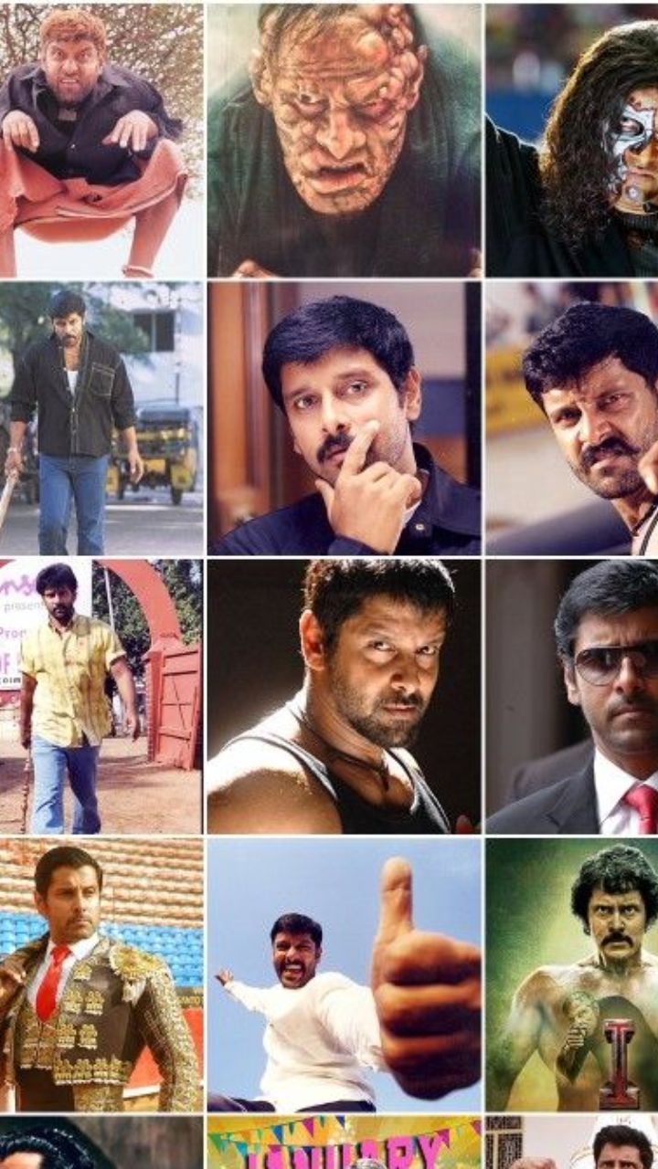 நடிகர் விக்ரமின் மறக்கமுடியாத 10 கதாபாத்திரங்கள் !