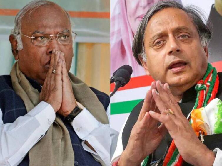 Congress President Election Mallikarjun Kharge vs Shashi Tharoor In Congress Polls Today Congress President Election: 20 ఏళ్ల తరవాత కాంగ్రెస్ అధ్యక్ష పదవికి ఎన్నిక, కొనసాగుతున్న పోలింగ్