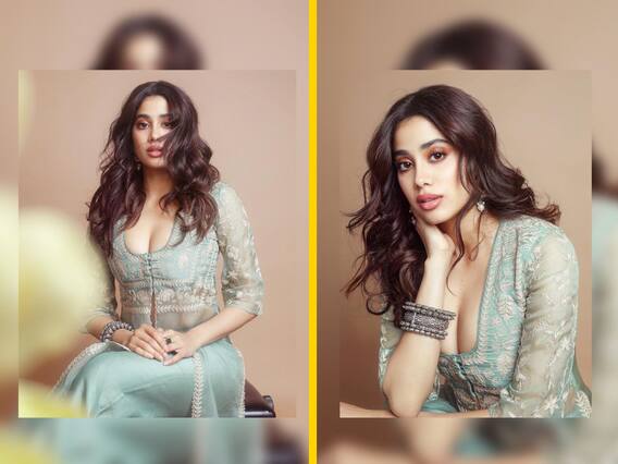 हटके कॅप्शन, क्लासी लूक; जान्हवीचे लेटेस्ट फोटो