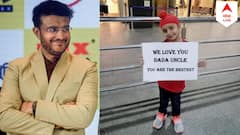 'দাদা আঙ্কল', মুম্বইয়ে সৌরভের মন জিতে নিল খুদে ভক্ত