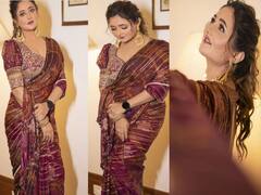 Rashmi Desai Pics: ट्रेडिशनल लुक में रश्मि देसाई ने उड़ाए फैंस के होश, साड़ी में लग रही हैं बला की खूबसूरत
