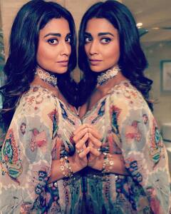 Shriya saran: வளையபட்டி தவிலே தவிலே...ஸ்ரேயா சரணின் லேட்டஸ்ட் க்ளிக்ஸ் !