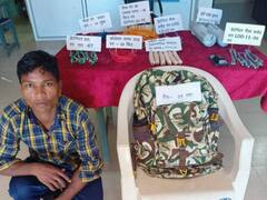 बस्तर में नक्सलियों का बारूद सप्लायर हुआ गिरफ्तार, भारी मात्रा में विस्फोटक सामान बरामद