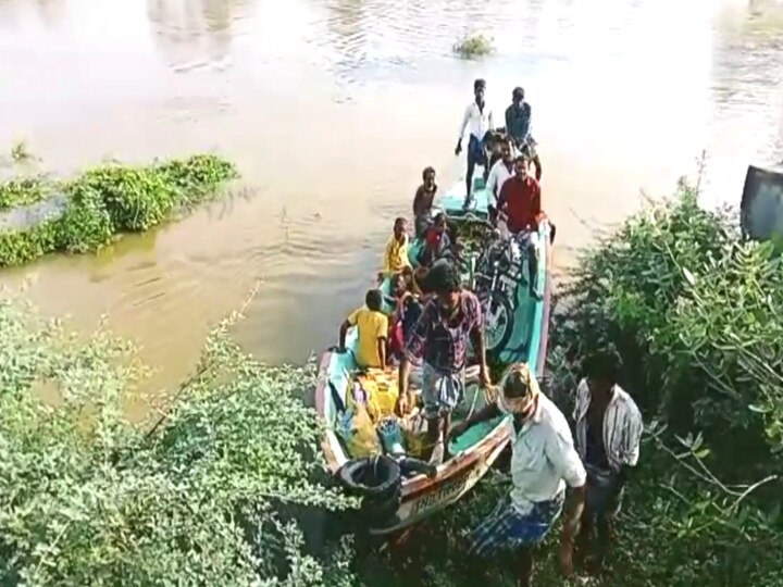 தீபாவளி பண்டிகையை கொண்டாட முடியாத சூழலில் ஆற்றுப்படுகை கிராம மக்கள்