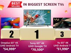 बड़ा टीवी सस्ते में खरीदने का आखिरी मौका, अमेजन सेल में सबसे ज्यादा बिक रहे हैं ये 65 इंच के स्मार्ट टीवी
