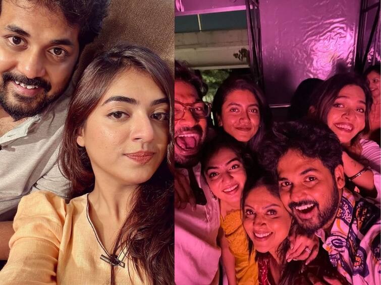 Nazriya Nazim: Actress Nazriya wishes Ante Sundaraniki director Vivek Athreya on his birthday in an instagram post Nazriya Nazim: ஹேப்பி பர்த்டே டைரக்டர்..இயக்குனர் விவேக் ஆத்ரேயாவிற்காக நஸ்ரியா போட்ட போஸ்ட்!