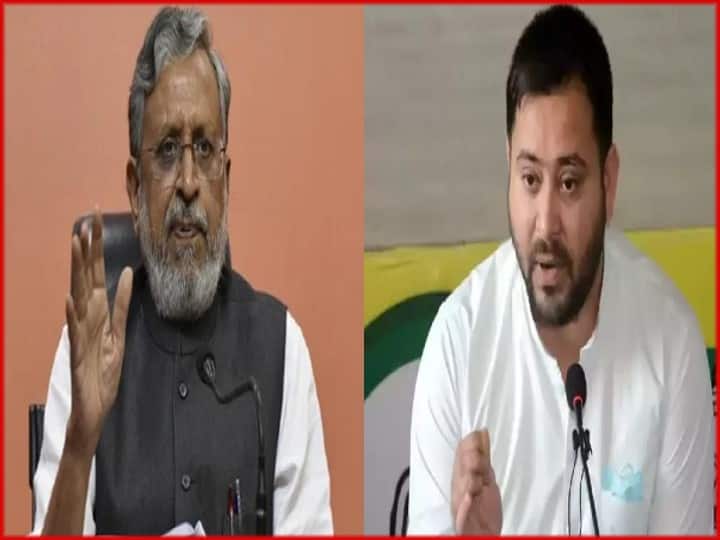 Sushil Modi attacked Tejashwi Yadav Said He has to Apologize in court As He Have No Guts To Stand On His Statement Bihar Politics: तेजस्वी पर सुशील मोदी हुए हमलावर, कहा- कोर्ट में माफी मांगनी पड़ी, हिम्मत होती तो बयान पर अड़े रहते
