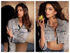 क्रॉप डेनिम जैकेट पहन Palak Tiwari ने दिए एक से बढ़कर एक पोज, फोटोज देख आप भी कहेंगे वाह!!