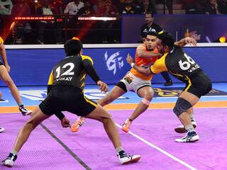 PKL 9: आखिरी रेड में पुनेरी पलटन ने तेलुगू टाइटंस को हराया, सिद्धार्थ देसाई का प्रयास गया बेकार