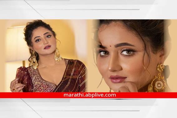 साडीत खुललं रश्मी देसाईचं सौंदर्य!