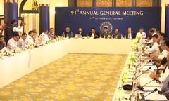 BCCI AGM: બીસીસીઆઈની એજીએમ થઈ શરૂ, ગાંગુલી સહિત આ અધિકારીઓ રહ્યા હાજર, જુઓ તસવીરો