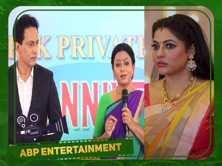 baakiyalakshmi pandiyan stores magasangamam serial today Baakiyalakshmi is shocked to see Gopinath at the award function Baakiyalakshmi Serial: கோபி மனைவி என மேடையேறிய பாக்யா...கடுப்பான ராதிகா..இன்றைய எபிசோட் இதோ..